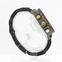 動作品 NIXON 42-20 CHRONO クオーツ式腕時計 9時側リューズ デイト 24時間針 スモセコ タートイズ柄 25年12月電池交換 札幌市 清田区 平岡の画像