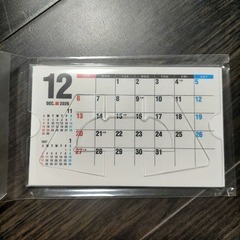 【未使用】ミニ卓上カレンダー　2026の画像
