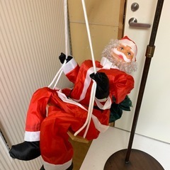 クリスマス　サンタクロースの飾りの画像