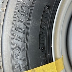 ★スタッドレス145R12LT！2018年製！ハイゼット鉄っちん！ブリヂストンの画像