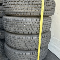 ★スタッドレス145R12LT！2018年製！ハイゼット鉄っちん！ブリヂストンの画像