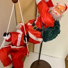 クリスマス　サンタクロースの飾りの画像