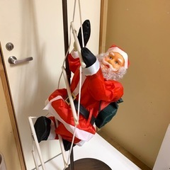 クリスマス　サンタクロースの飾りの画像
