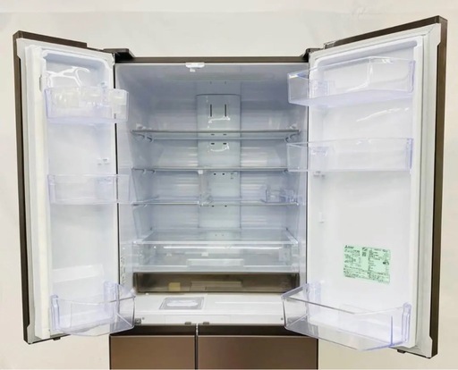 最安値【展示品】2024年35万購入　高性能MITSUBISHI冷凍冷蔵庫547L 配達無料！
