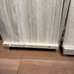 非対面　ジャンク品　フラップ扉付き本棚 の画像