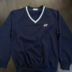 YONEX ネイビー Vネックセーター Sの画像
