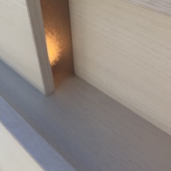 セミダブルベッドフレーム （アザン3 浅型／WW　の画像