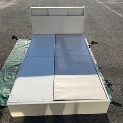 セミダブルベッドフレーム （アザン3 浅型／WW　の画像