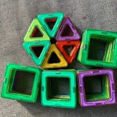 マグネットパズルMagnet Building blockの画像