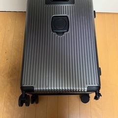 非対面渡し　多機能スーツケース　Ｍ　グレーの画像