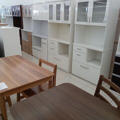 ★リユースのサカイ日立店★HJ8672 NITORI 昇降テーブル ブラック H22～74×D75×W120 クリーニング済み の画像