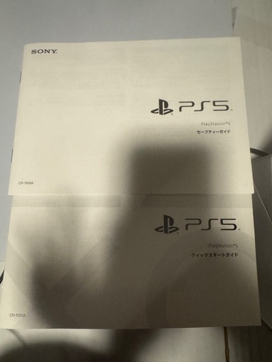 ps5[CFI-1100A]コントローラー2台付ソフト付！！