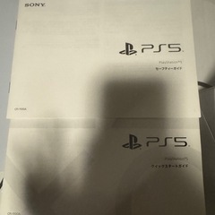 ps5[CFI-1100A]コントローラー2台付ソフト付！！の画像