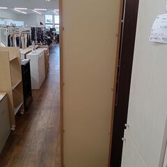 ★リユースのサカイ水戸店★  スリム食器棚 ライトブラウン H183×D31×W41.5 クリーニング済み MT6769の画像
