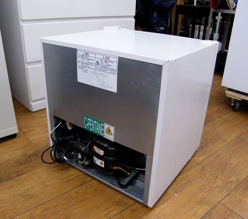 1ドア冷蔵庫 46L 2021年製 ヤマダセレクト YRZ-C05H1 ホワイト サイコロ型 40Lクラス 家電 札幌市 厚別区