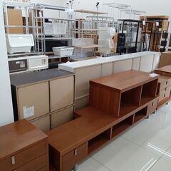 ★リユースのサカイ日立店★HJ8673 NITORI シューズボックス ダークブラウン H94×D35×W60 クリーニング済み の画像