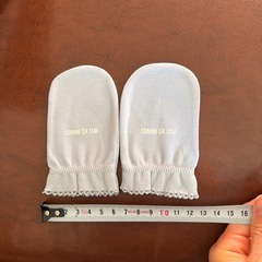 【新品未使用】ベビー　ミトンの画像