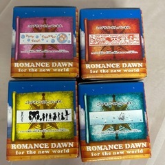 未使用　ワンピース　ロマンスドーン　一番くじ　グラス4個の画像