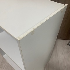 カラーボックス　棚　白の画像