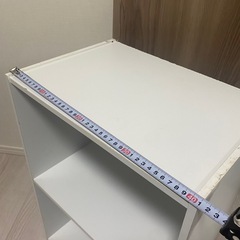 カラーボックス　棚　白の画像