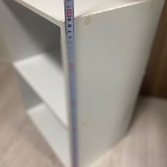 カラーボックス　棚　白の画像