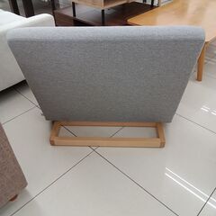 ★リユースのサカイ日立店★HJ8674  1人掛けソファ ライトグレー H69×D83×W80 クリーニング済み の画像