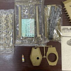 【未使用品】TAMIYA 田宮模型 プラモデル ドイツ 重戦車キングタイガー No.57の画像