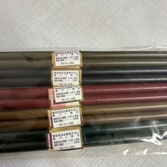 未使用　桂由美　漆器椀５客セットとお箸・箸置きの画像