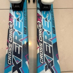 ジュニア用スキー板128cmの画像