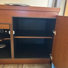 ミニキッチン　洗面化粧台　収納キャビネットの画像