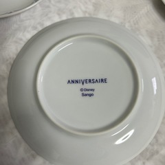 未使用　ディズニー　アニバーサリーパーティプレートセット　4枚の画像