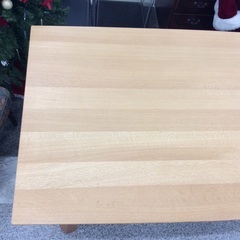 【カンディハウスのダイニングテーブル】ダイニングテーブル カンディハウス 食卓テーブル リビングテーブル ナラ材：ナチュラルの画像