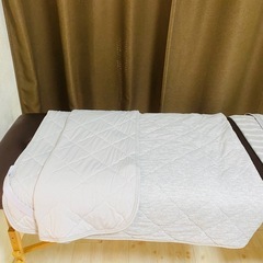 敷布団シーツ　大判リバーシブルタオルケットの画像