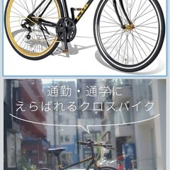 【取引中】黒金 クロスバイク リグ       の画像