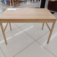 ★リユースのサカイ日立店★HJ8677 IKEA テーブル ナチュラルブラウン H53×D47×W80 クリーニング済み の画像