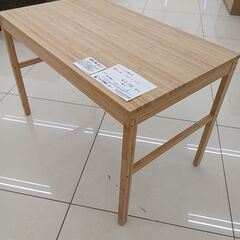 ★リユースのサカイ日立店★HJ8677 IKEA テーブル ナチュラルブラウン H53×D47×W80 クリーニング済み の画像
