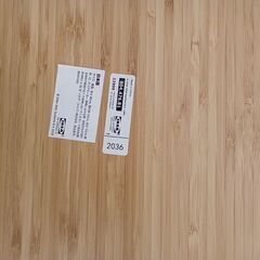 ★リユースのサカイ日立店★HJ8677 IKEA テーブル ナチュラルブラウン H53×D47×W80 クリーニング済み の画像