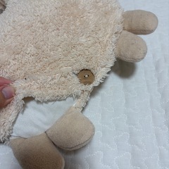 【お譲りします】アルパカ　カイロ入れ付き　クッションの画像