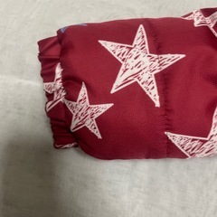 中綿入り　星柄ベビージャンパー90の画像