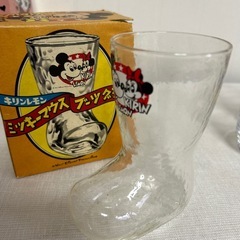 昭和レトロ　キリンレモン　ディズニーグラス　6個まとめ売りの画像
