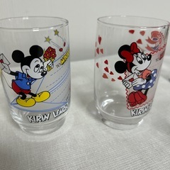 昭和レトロ　キリンレモン　ディズニーグラス　6個まとめ売りの画像