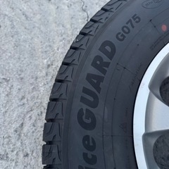 ヨコハマ　すたスタッドレスタイヤホイールセットの画像