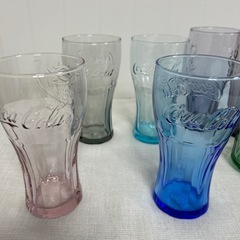 非売品　コカコーラグラス7本　まとめ売り　の画像