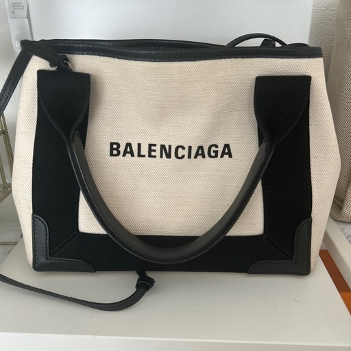 BALENCIAGA ショルダーバッグ ホワイト/ブラック