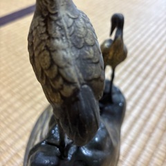 夫婦鶴と亀　
置物の画像