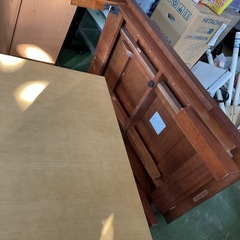 延長テーブル　座卓　１個3000円　2色あり　中古の画像