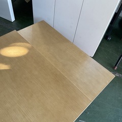 延長テーブル　座卓　１個3000円　2色あり　中古の画像