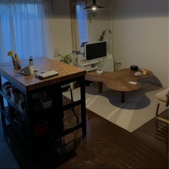 【取引確定】【0円】IKEAアイランドキッチンVADHOLMAの画像