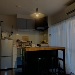 【取引確定】【0円】IKEAアイランドキッチンVADHOLMAの画像