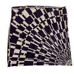 エルメス HERMES スカーフ シルク100％ カレ70 OP’H パープルの画像